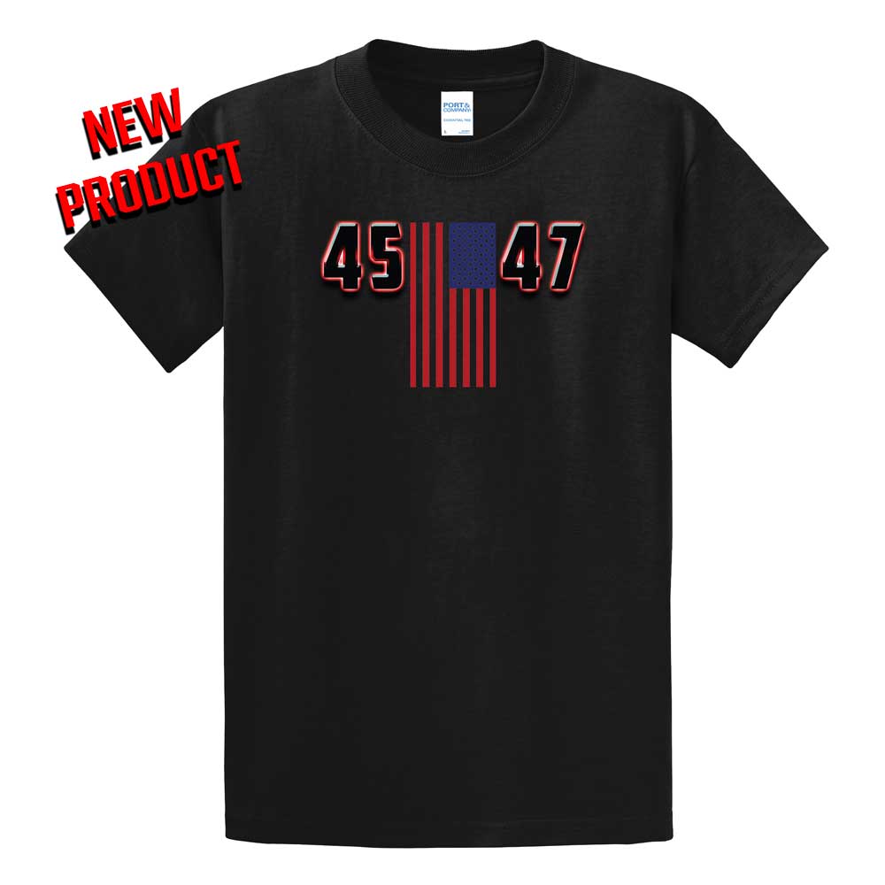 EXCLUSIVE TRUMP - 45-47 TSHIRT (UNISEX)