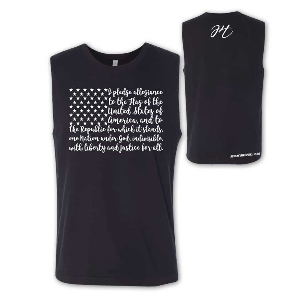 PLEDGE OF ALLEGIANCE - MENS - TANK TOP