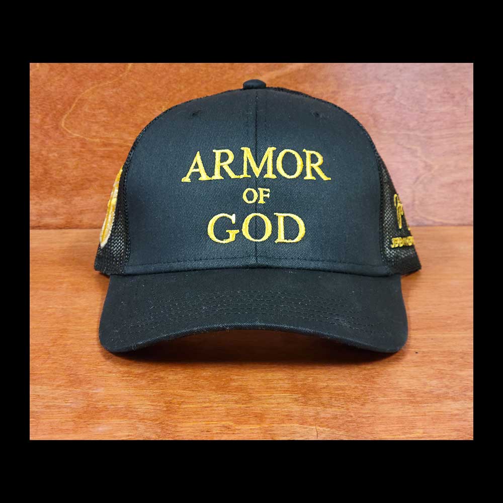 ARMOR OF GOD - SHIELD AND SWORD HAT - 3 COLOR CHOICES