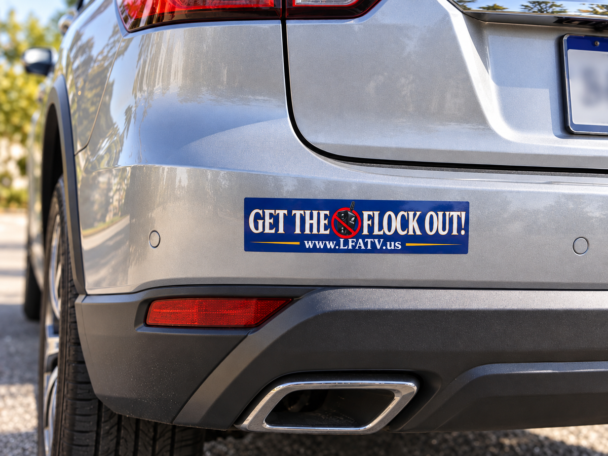 Get The Flock Out! Bumper Sticker