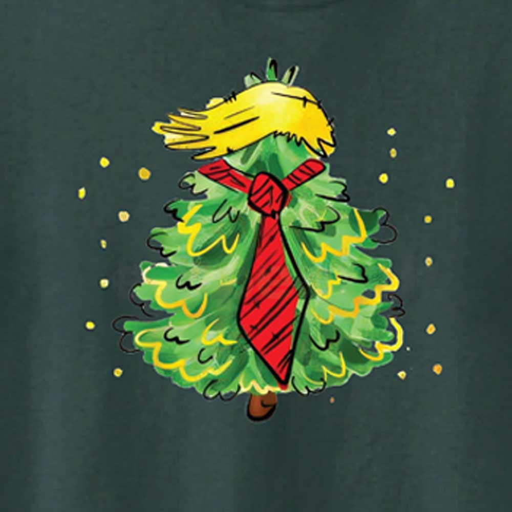 (YOUTH) Trump Christmas Tree TSHIRT - Limited edition
