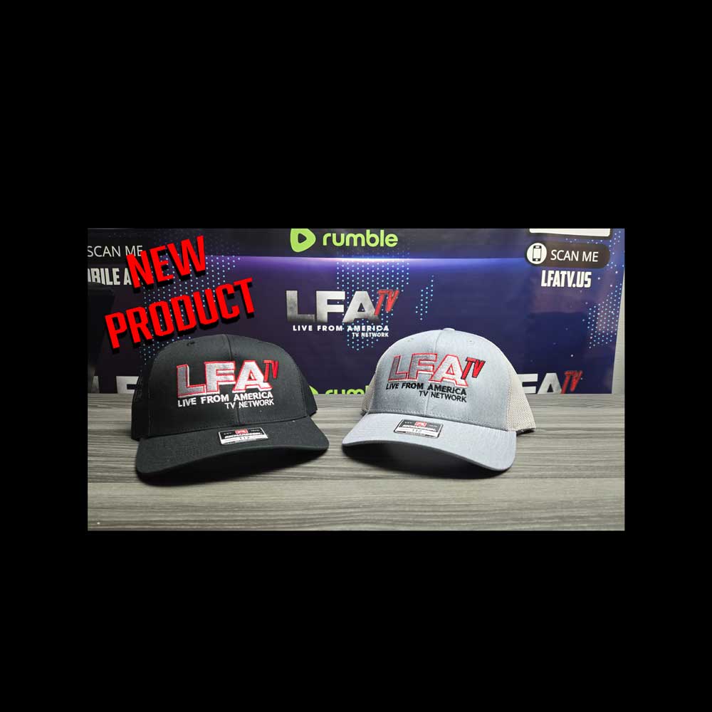 OFFICIAL LFA LOGO HATS - LFATV - LIVE FROM AMERICA - 2025